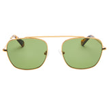 South 2 - Vintage Gold with Green lens